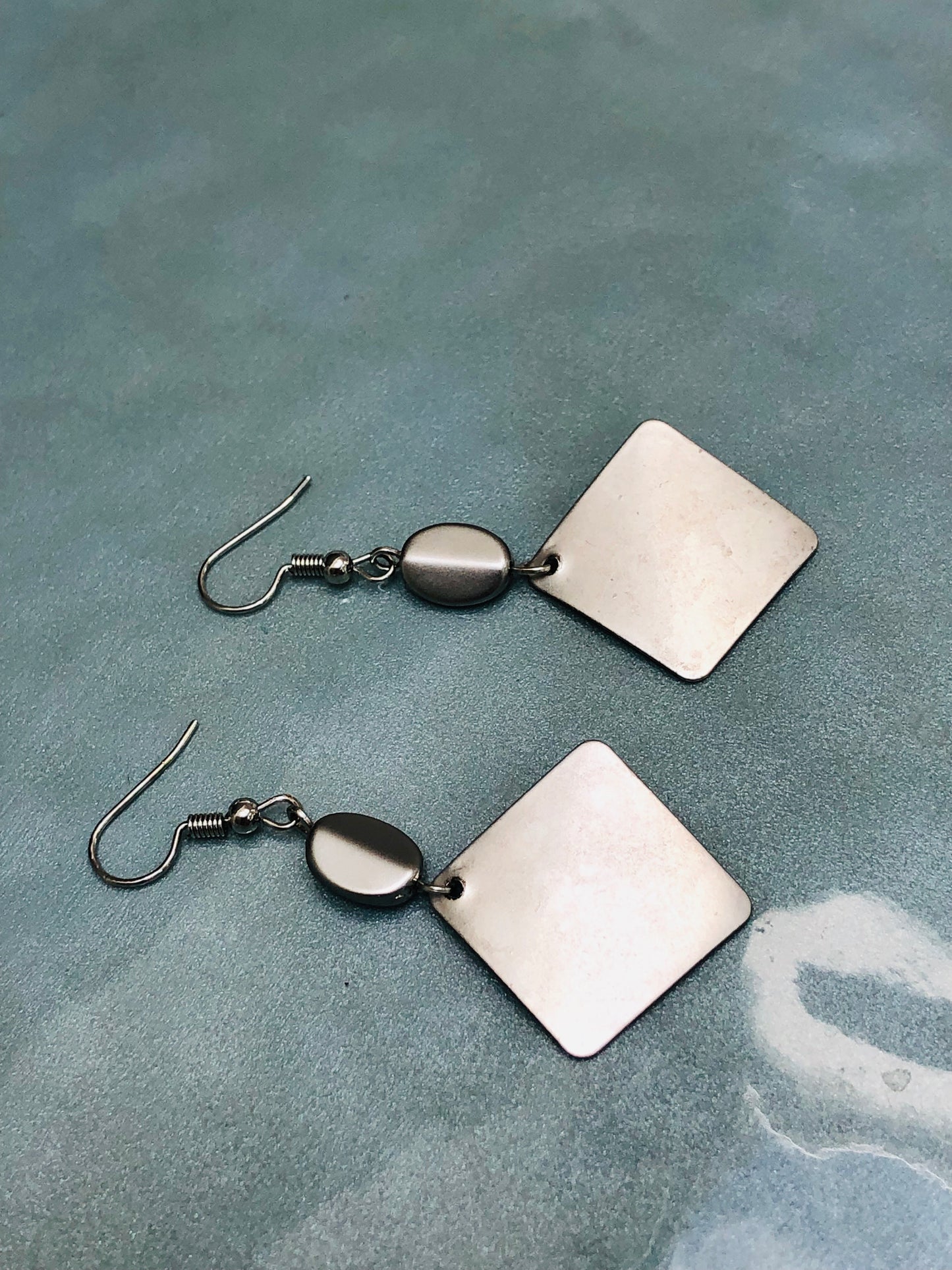 Shining Metallic Earrings