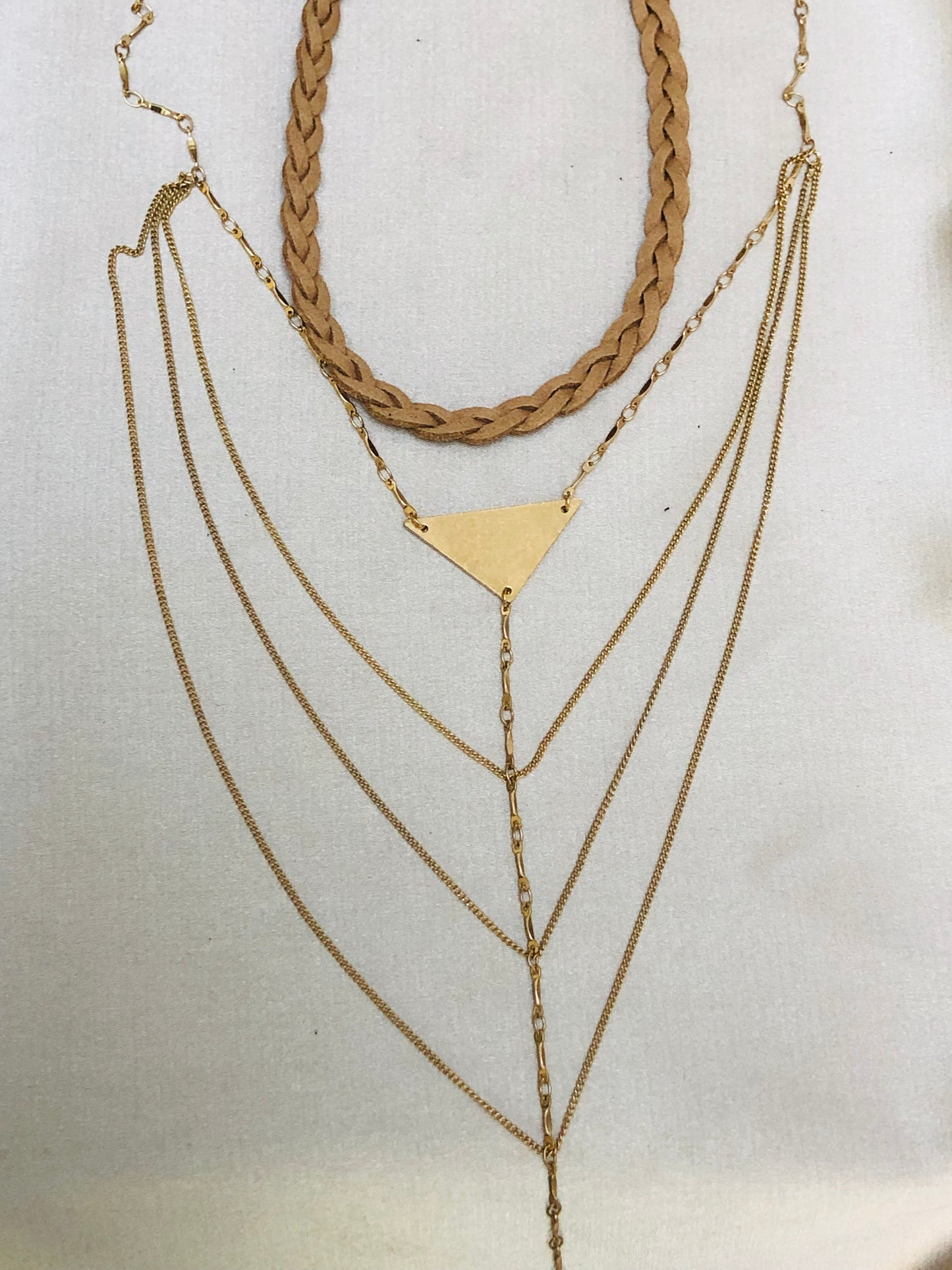 Delicate Golden Layers