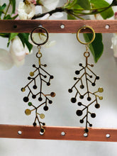 Load image into Gallery viewer, Gold Expressionist Earrings
