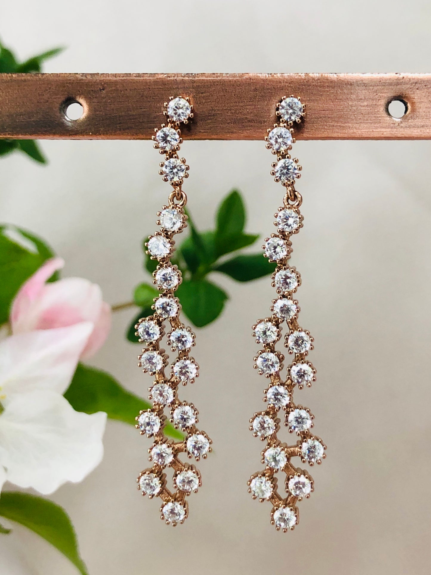 Raining Diamond Earrings