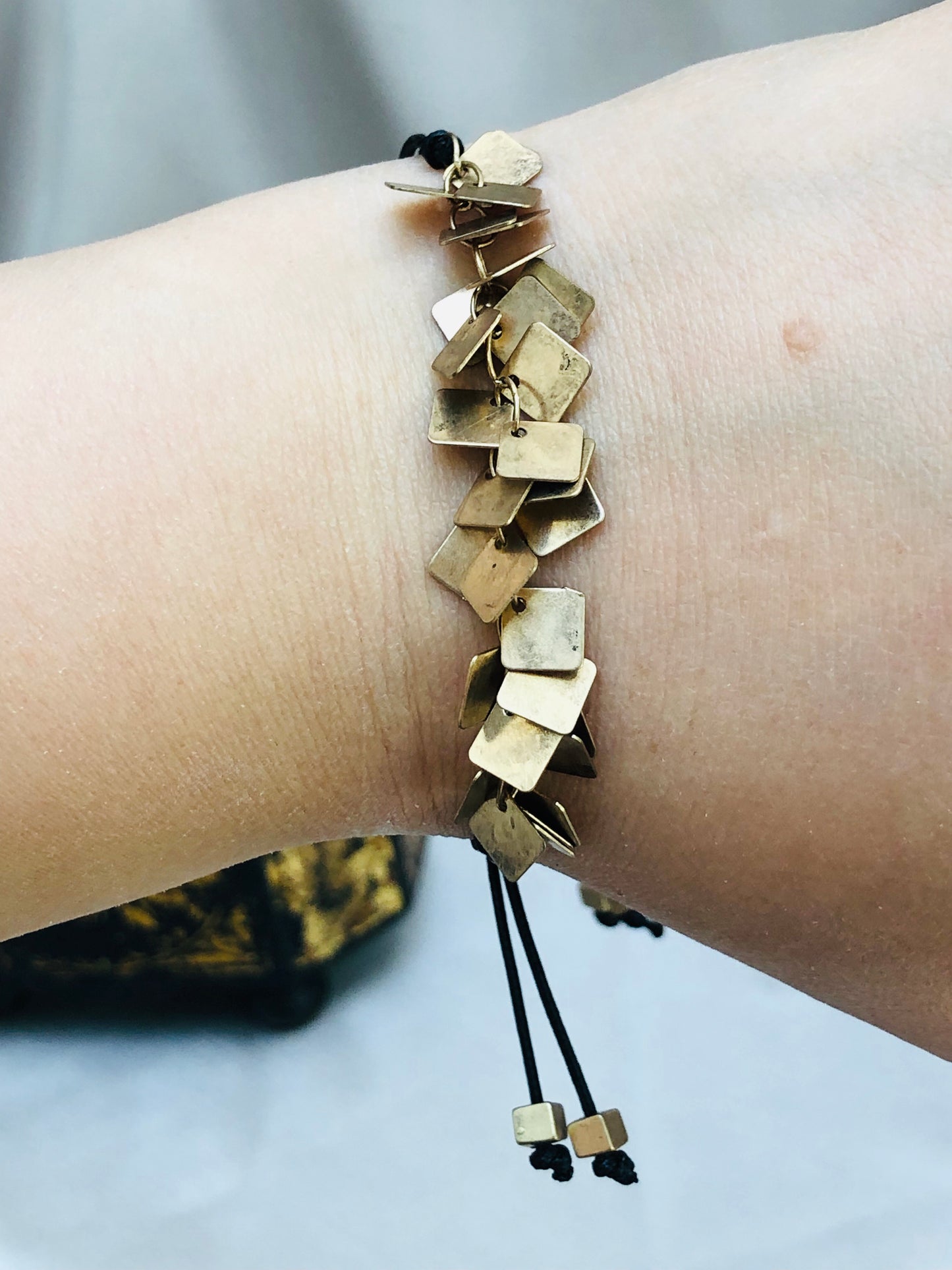 Golden Tiles Bracelet