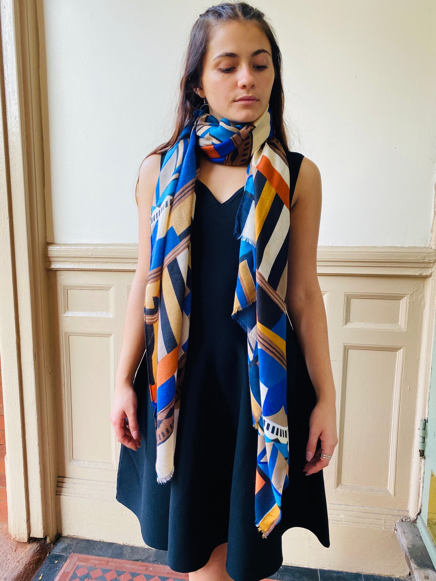 Boho Geometric Scarf