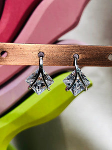 Shining Diamond Earrings