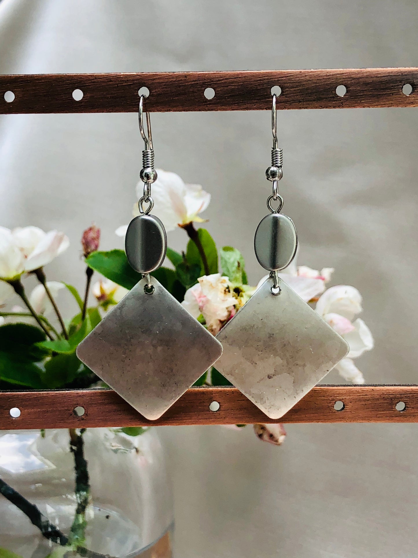 Shining Metallic Earrings