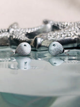 Load image into Gallery viewer, Silver Whale Earrings
