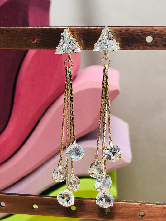 Raining Crystal Earrings