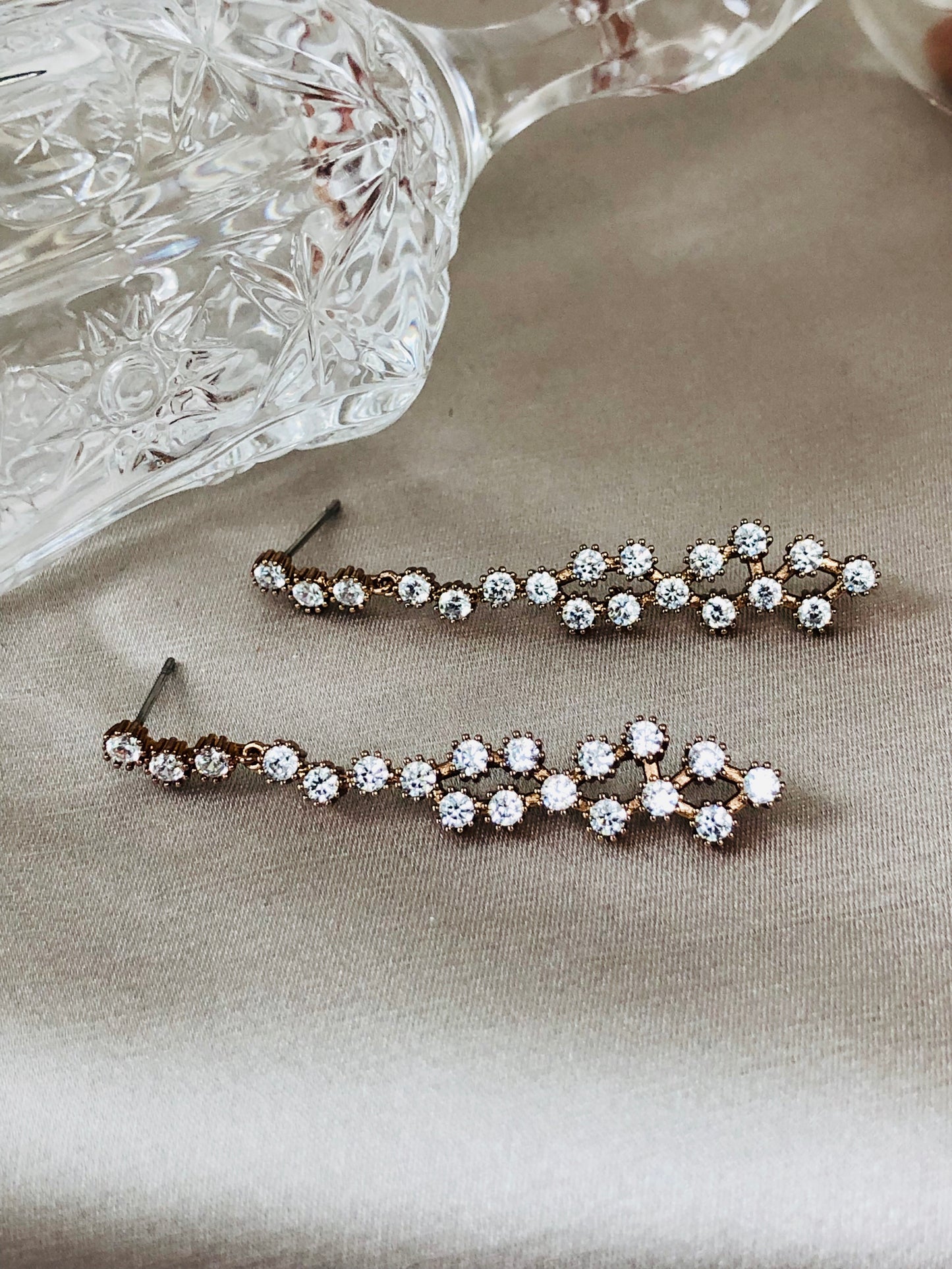 Raining Diamond Earrings