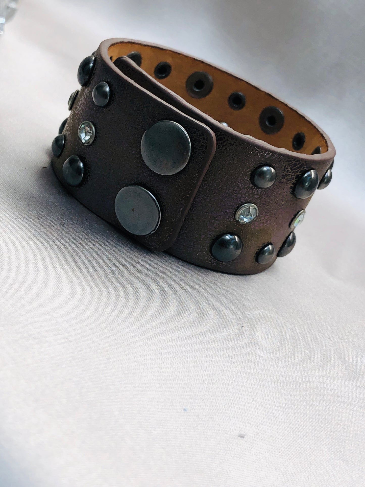 Studded Leather Bracelet