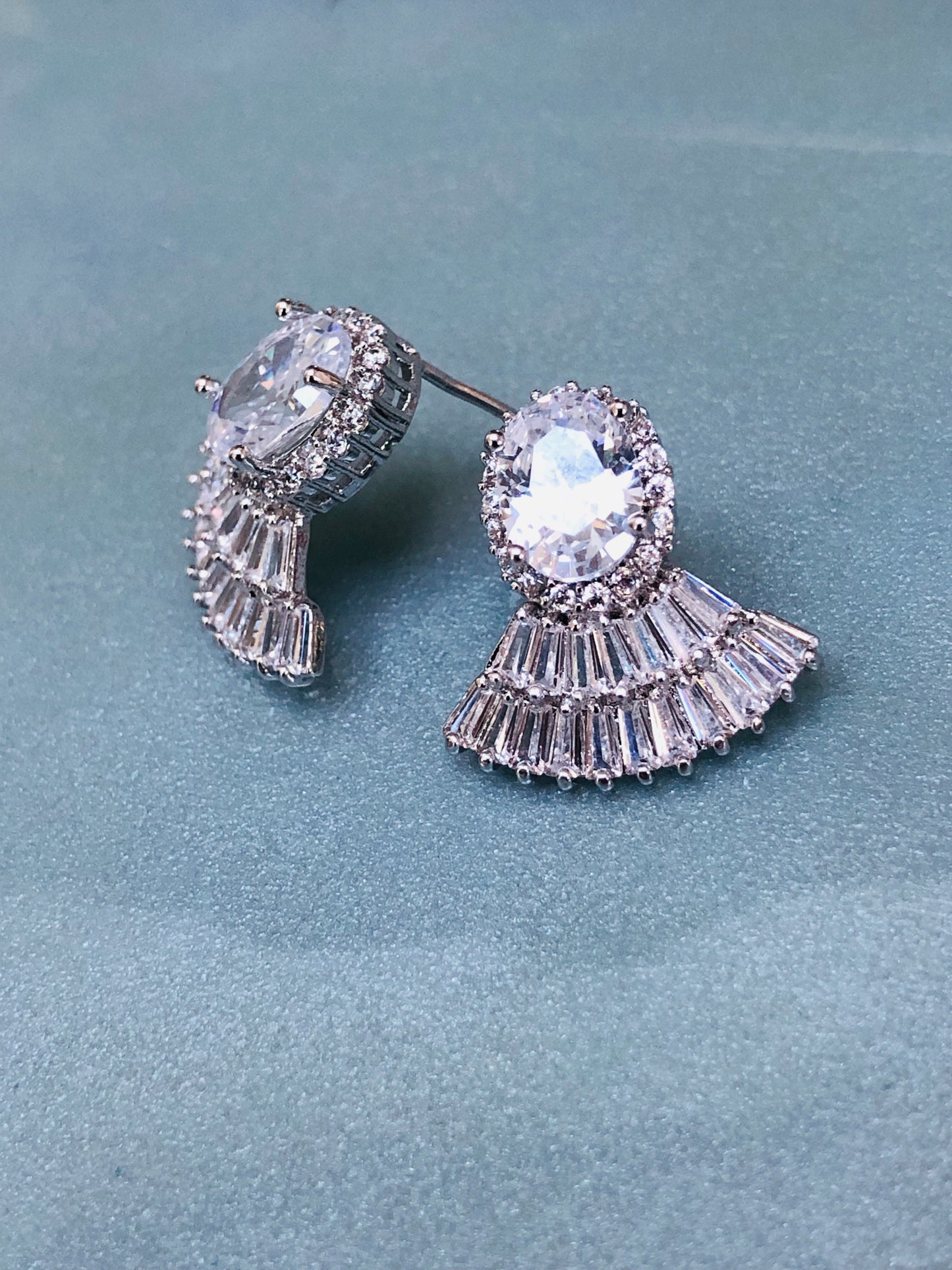 Rock Rhinestone Earrings