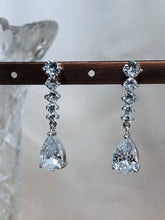 Load image into Gallery viewer, Drop of Crystal Earrings
