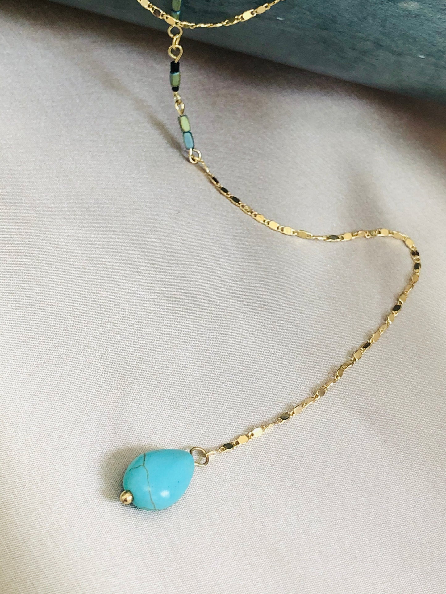 Gold and Blue Layers