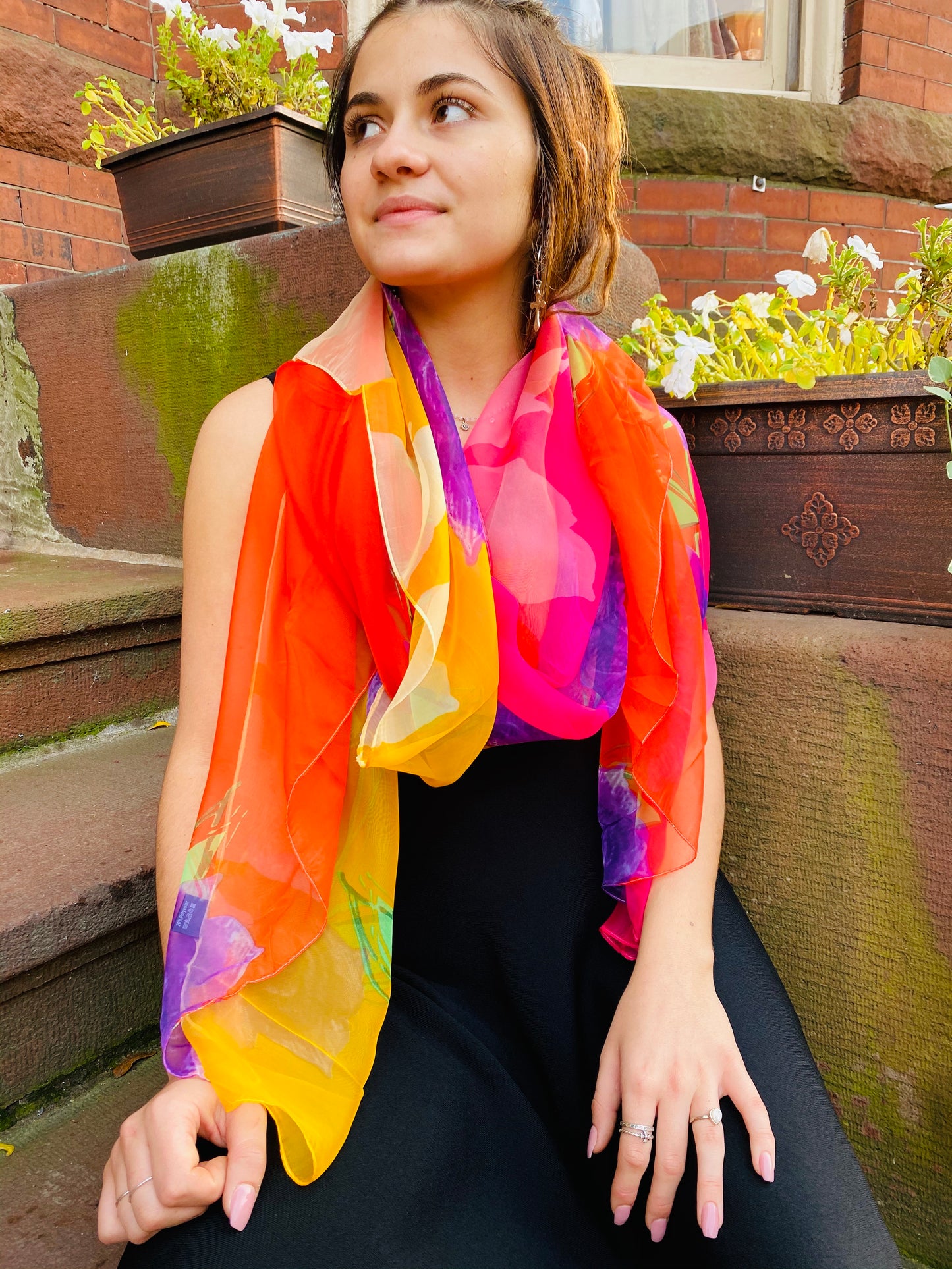 Blooming Colors Scarf