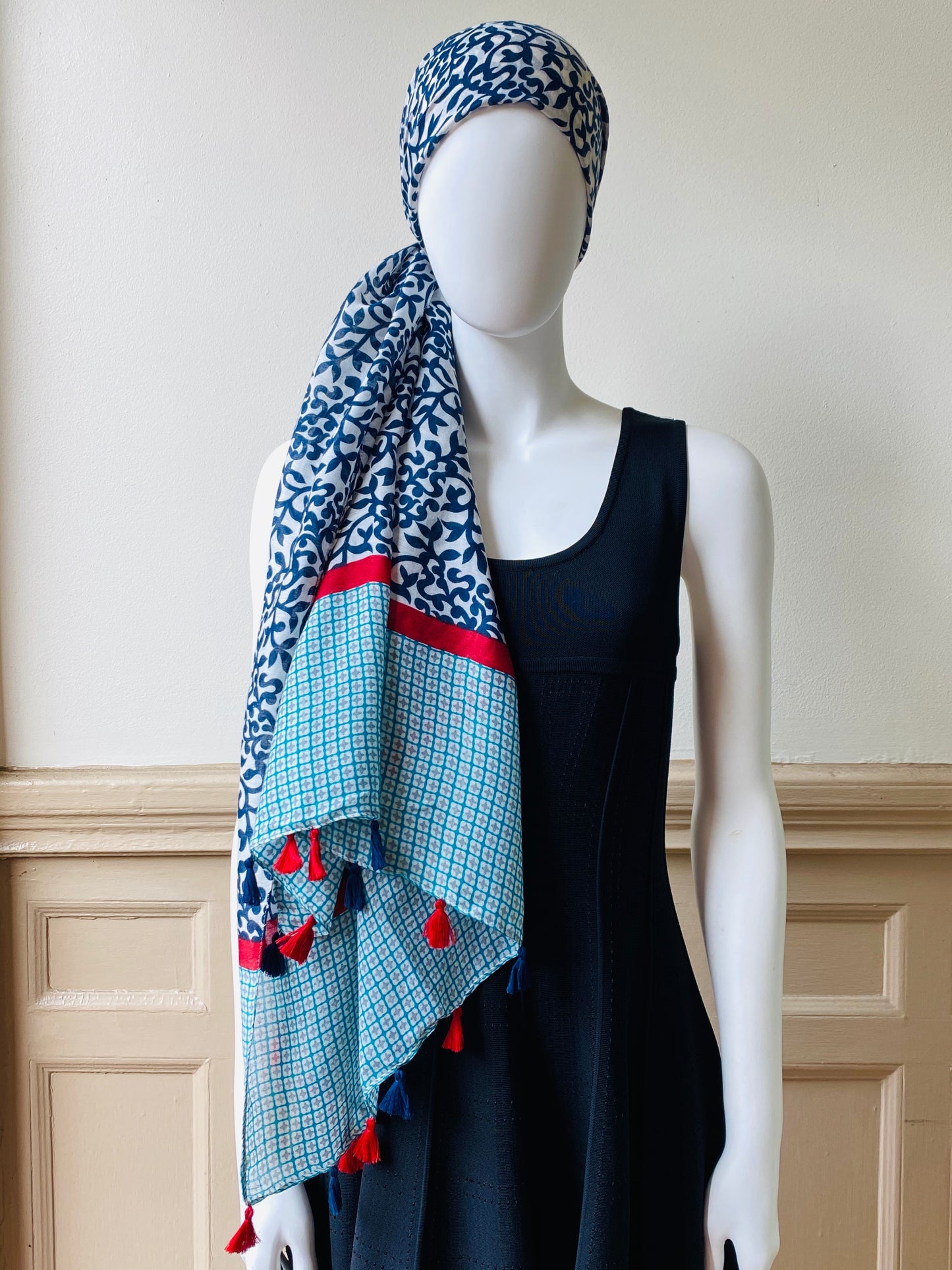 Tassel Accented Scarf