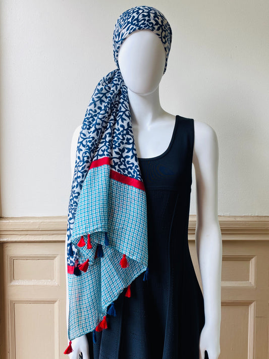 Tassel Accented Scarf