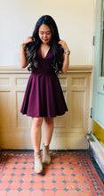 Load image into Gallery viewer, Maroon V Dress

