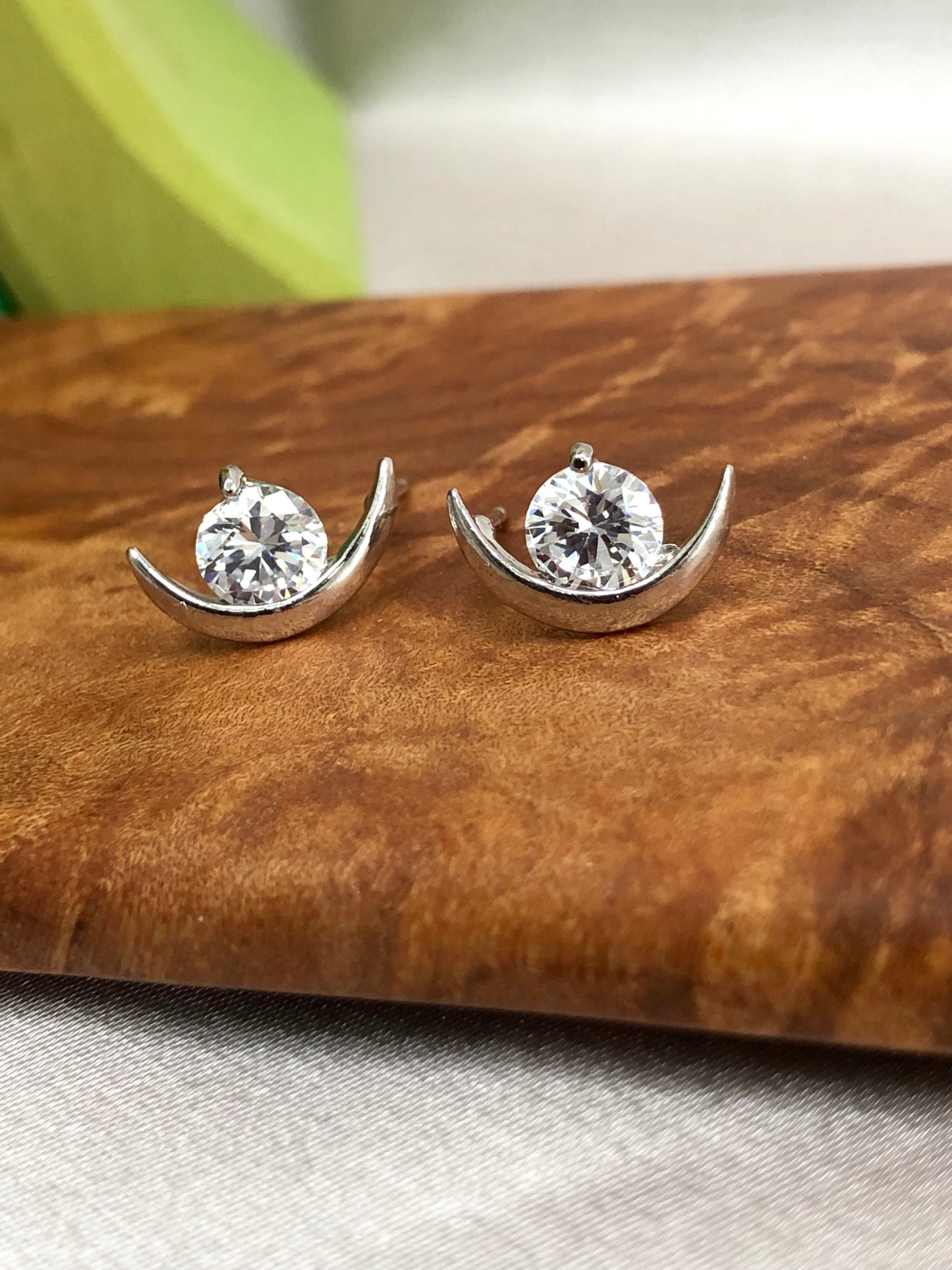 Rising Moon Earrings