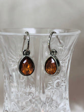 Load image into Gallery viewer, Brown Amber Earrings
