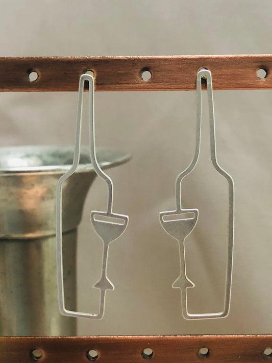 Glass Half Full Earrings