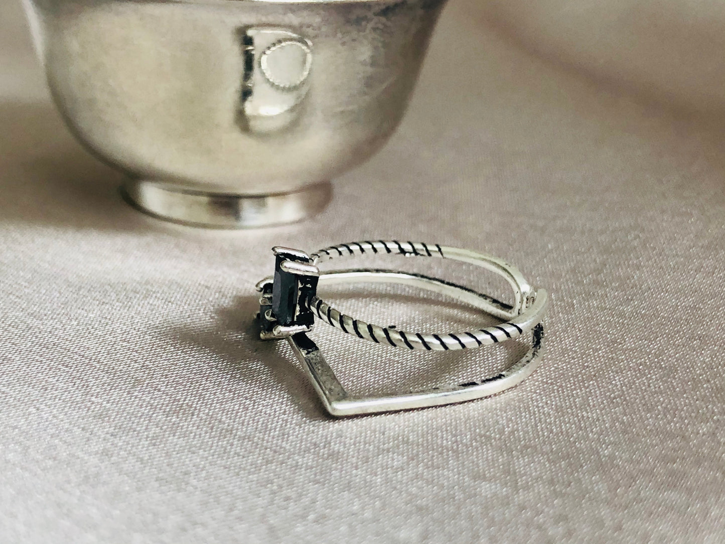 Black Gem Ring