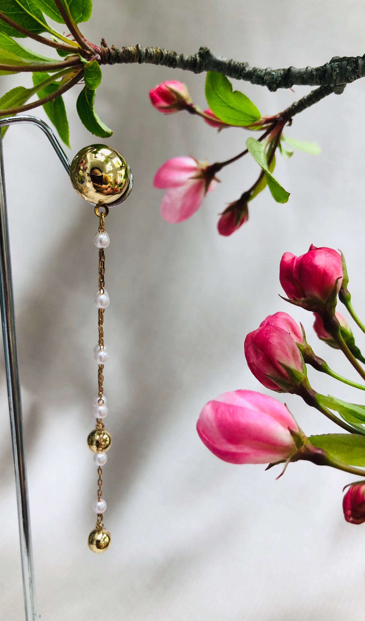 Gold Chain of Pearls